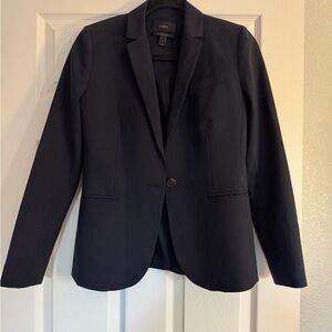 J. Crew Bi stretch wool suit, blazer and 2 pants, size 2